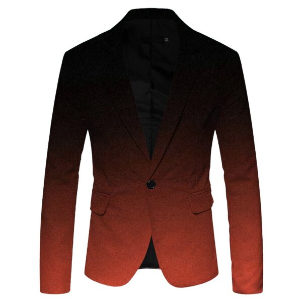 Men's New Fashion Casual Suit Jacket - Image 2