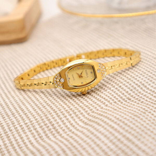 Women's Fashion Alluvial Gold Vintage Pineapple Pattern Watch - Image 4