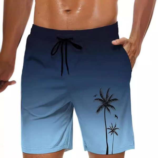 Hawaiian Series 3D Printed Summer Loose Beach Pants - Image 9