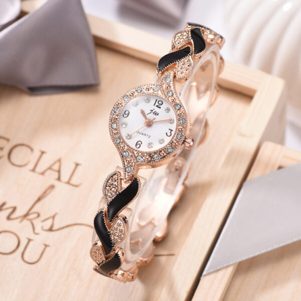 Fashionable All-match Women's Love Strap Diamond Watch - Image 2