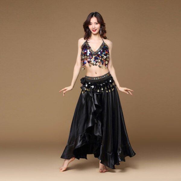 Belly Dance Sexy Performance New Indian Annual Meeting Stage Performance Costume - Image 3