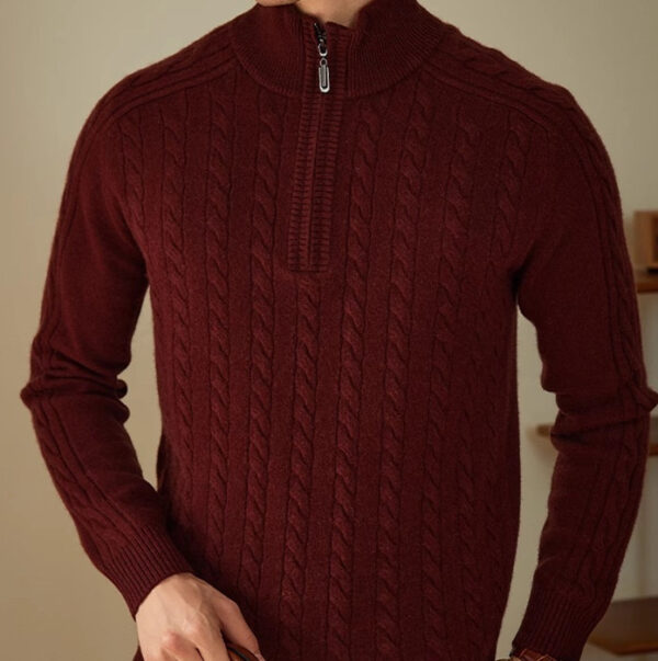 Pure Wool Twisted Sweater