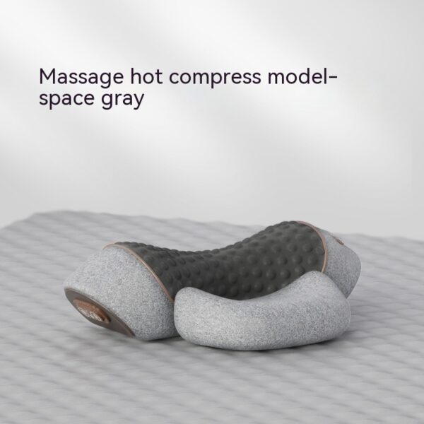 Cervical Pillow Cervical Spine Care For Sleep Massage Spine Heating Compress Neck Pillow - Image 9