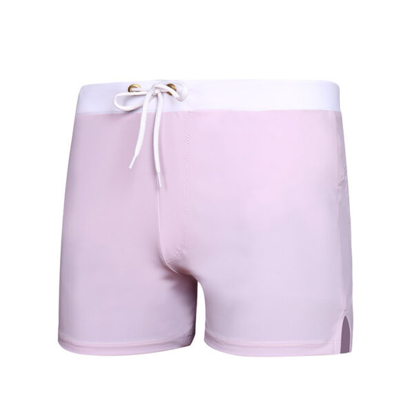 Men's Color Matching Beach Swim Trunks - Image 2