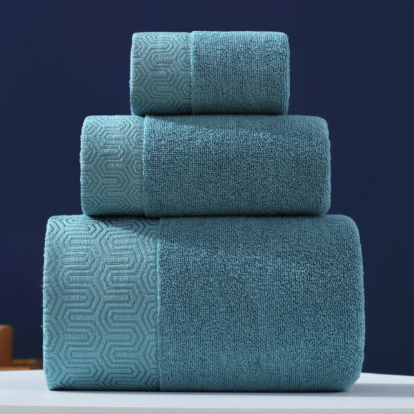 Pure Cotton Towels Three-piece With Hand Bath Towel Class - Image 5