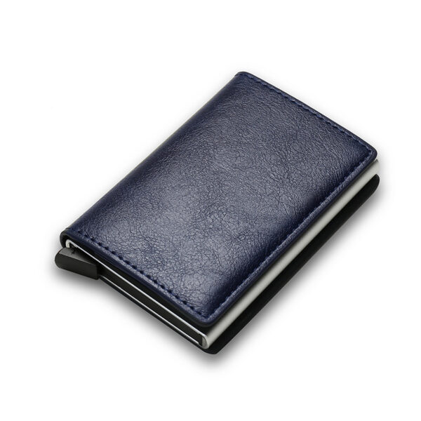 Credit Card Holder Smart Minimalist Wallet Pocket Men Women Slim Cardholder Bank Secure Creditcard Case - Image 7