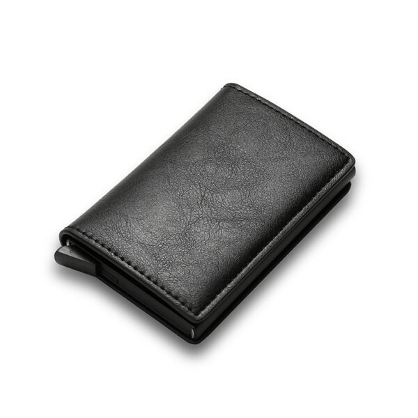 Credit Card Holder Smart Minimalist Wallet Pocket Men Women Slim Cardholder Bank Secure Creditcard Case - Image 5