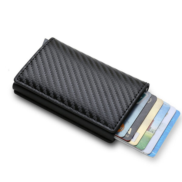 Credit Card Holder Smart Minimalist Wallet Pocket Men Women Slim Cardholder Bank Secure Creditcard Case - Image 3