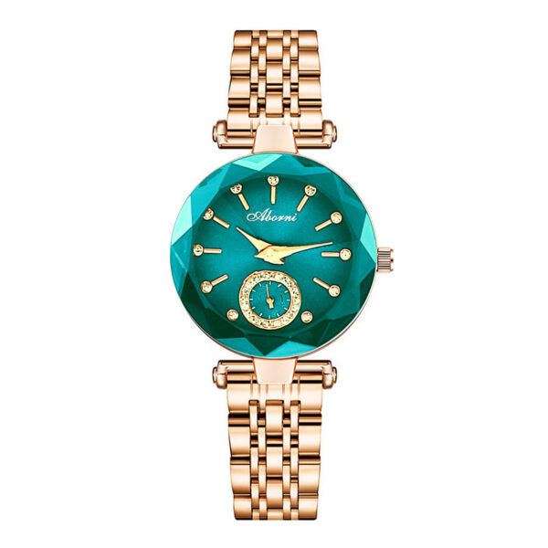 Women's Fashion Simple Cut Quartz Watch - Image 8