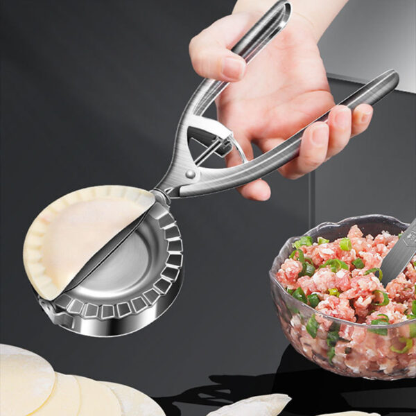 Kitchen Dumpling Mold Stainless Steel Dumpling Machine Pressing Home Baking Tool Skin Press Tool Dumpling Noodle Manual Kitchen Gadgets - Image 6