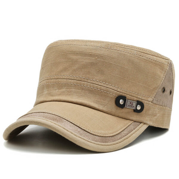 Casual Flat Hat Men's Youth Spring And Autumn Outdoor Casual Sun-proof Versatile Male Hat Short Brim - Image 7