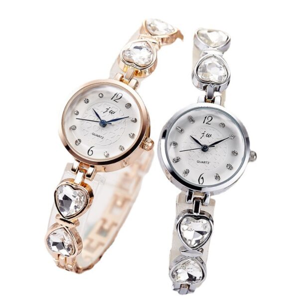 Rhinestone Fashion Women's Watch Quartz Steel Belt - Image 2