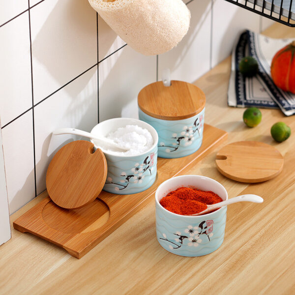 Kitchen Condiment Pot Oil Pot Suit - Image 9