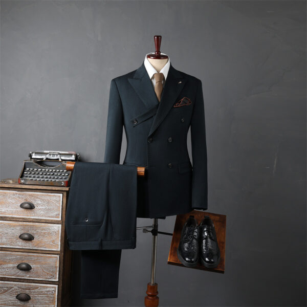 Men's Suit Set Double Breasted Casual - Image 4