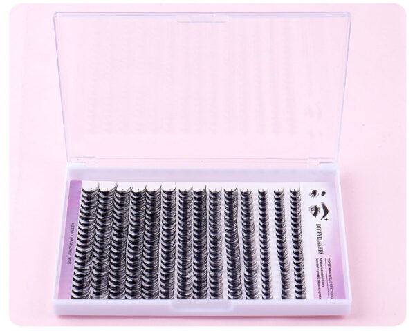 Segmented Natural Thick Individual False Eyelash False Eyelashes - Image 5