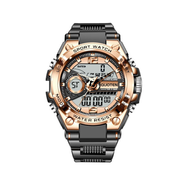 Waterproof Sports Electronic Quartz Watches Business Trends Watch Multi-function - Image 3