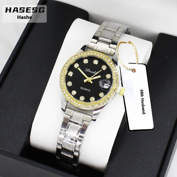 Women's Watch Affordable Luxury Fashion Diamond Foreign Trade Women's Watch Bracelet Student Watch Gift Suit - Image 9