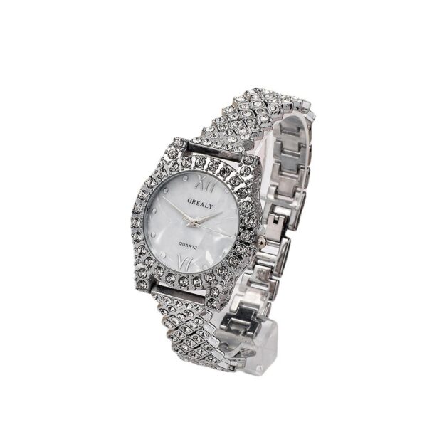 Quartz Watch Diamond Butterfly Zircon Bracelet - Image 9