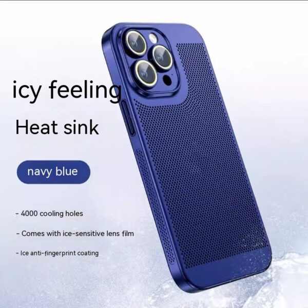 Fashion Simple Electroplating Heat Dissipation Phone Case - Image 7