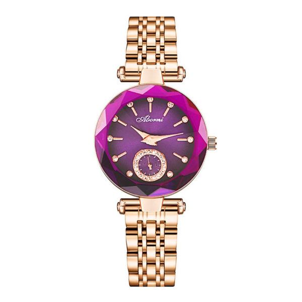 Women's Fashion Simple Cut Quartz Watch - Image 10