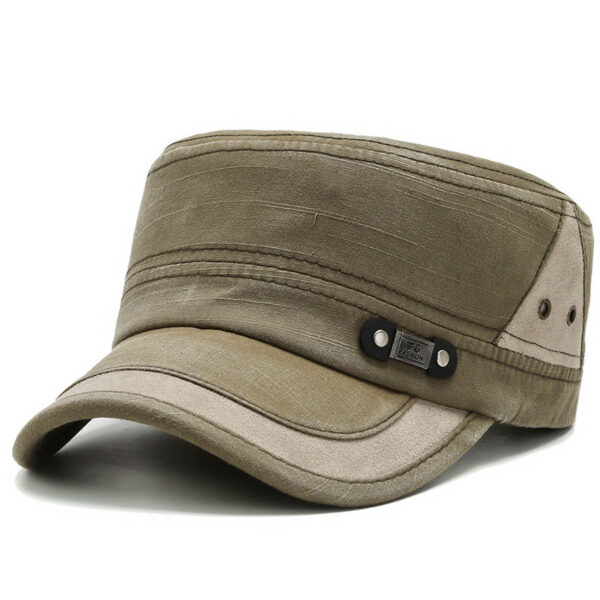 Casual Flat Hat Men's Youth Spring And Autumn Outdoor Casual Sun-proof Versatile Male Hat Short Brim - Image 10