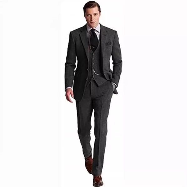 Men's Slim Fit Business Banquet Suit - Image 6