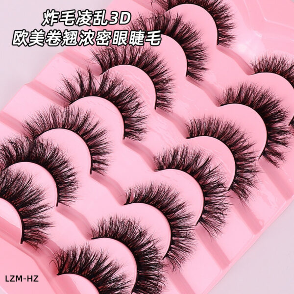 European And American Fried Hair Messy False Eyelashes - Image 6