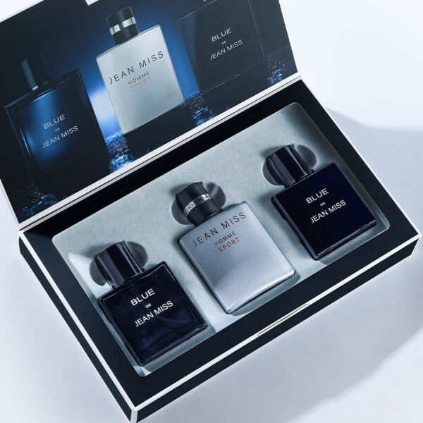 Floral Tone Men's Perfume Kit Three-piece Set - Image 3