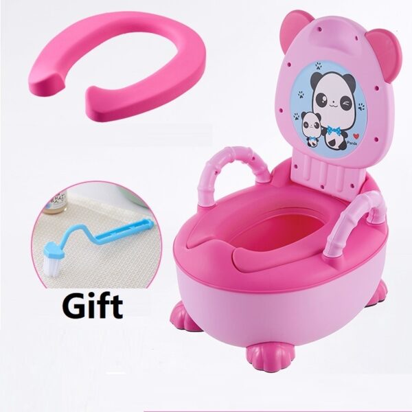 Children's potty baby toilet seat back portable comfort basin - Image 9