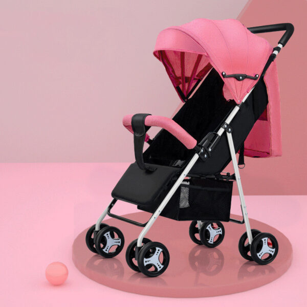 Lightweight Folding Baby Stroller - Image 2