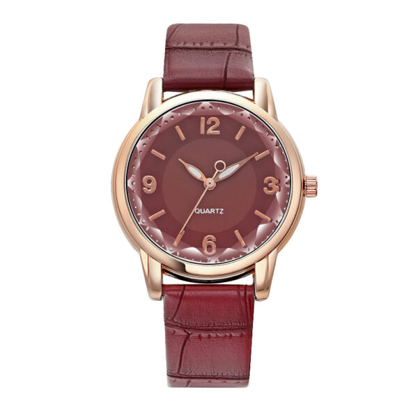 Women's Two-tone Dial Belt Quartz Watch - Image 9