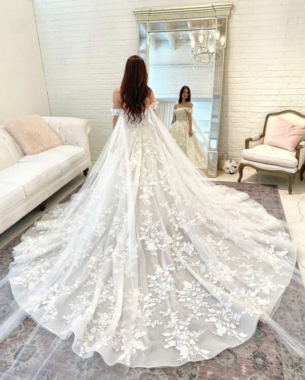 Light Wedding Dress French Trailing Simple - Image 4