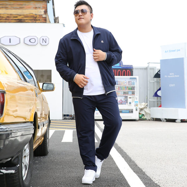 Tracksuit Men Set Autumn Clothes Plus Size Jacket Sport - Image 6