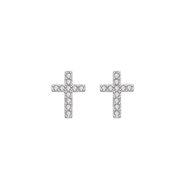 New Fashion Stainless Steel Cross Earrings Product Temperament All Match Birthday Anniversary Earrings Small Gift - Image 8