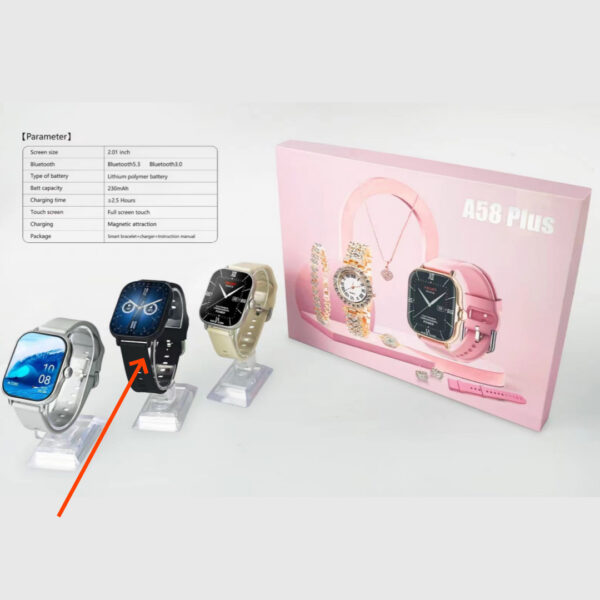 Smart Watch Bluetooth Calling Heart Rate Blood Oxygen Women - Image 7