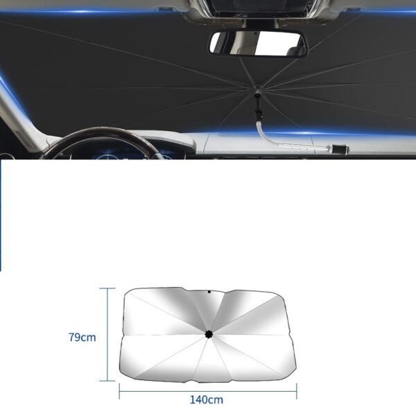 Foldable Car Windshield Sun Shade Umbrella UV Protection Heat Insulation Parasol Auto Front Window Cover Interior Protector Summer Gadgets - Image 3