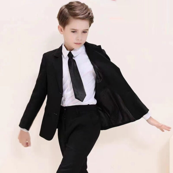 Children's Minimalist And Versatile Casual Suit Set - Image 3