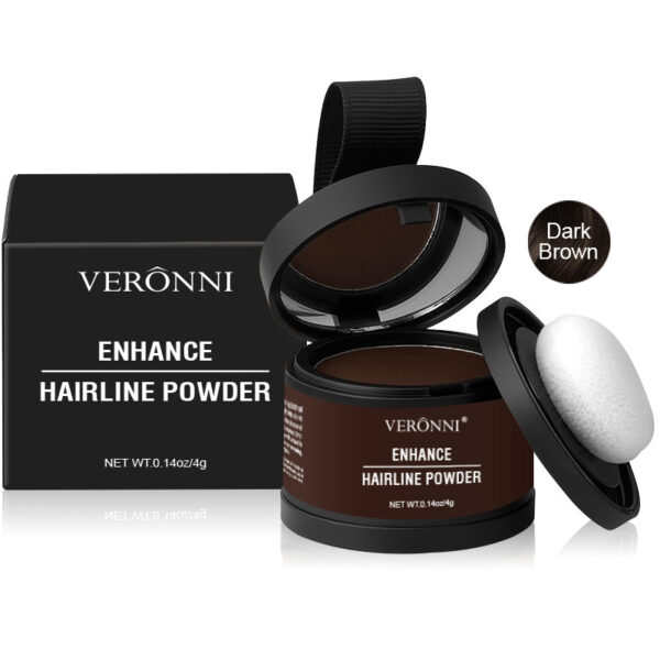 14 Color Hair Line Powder Black Root Up Natural Instant Waterproof Hairline Shadow Concealer Coverage Paint Repair Fill In Hair - Image 6