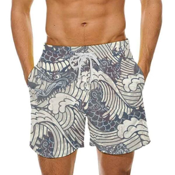 Sports Casual Surfing Printed Beach Pants - Image 2