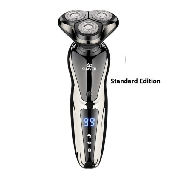 Smart Power Display Fast Charge Fully Washable Multi-function Electric Shaver - Image 3