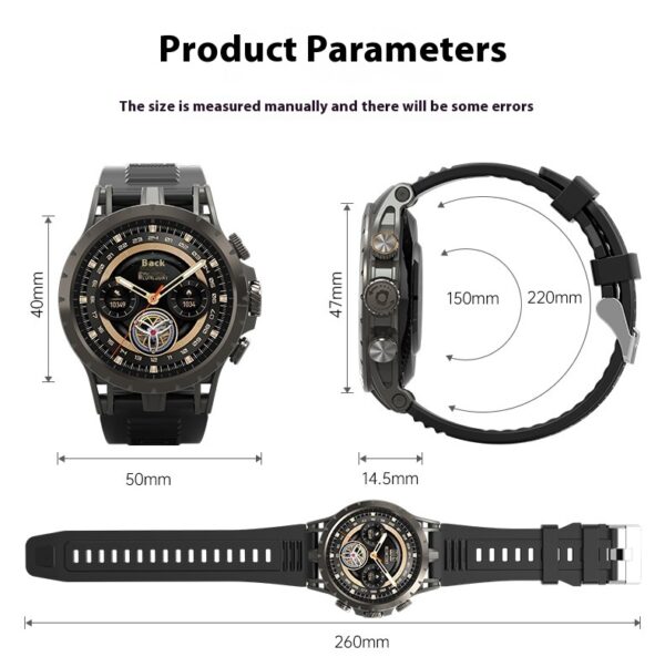 New Smart Card-inserting Positioning Ultra-clear Camera Sports Watch - Image 3