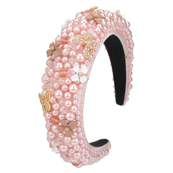 Fashionable Personality Hair Accessories Fabric Diamond Headband - Image 2