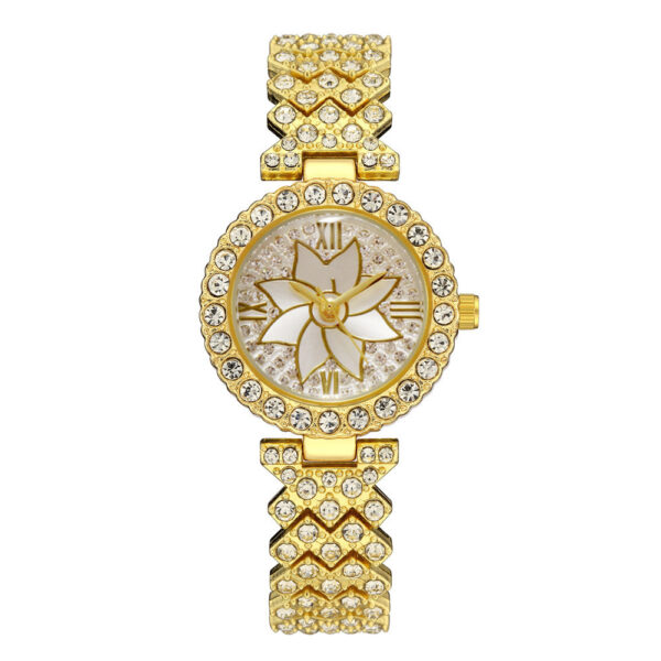 Fashion Temperament Diamond Starry Bracelet Watch Lady Creative Gift Set - Image 9