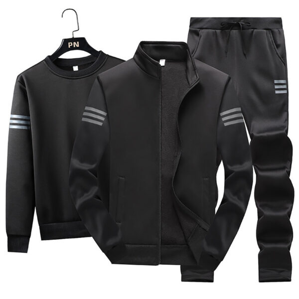 Spring Casual Sportswear Suit Men's Sweater Zipper Jacket