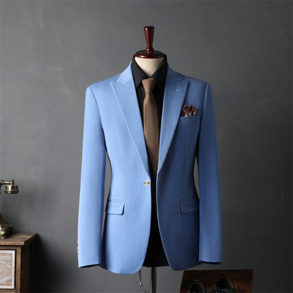 Bridegroom Wedding Suit Jacket Casual Clothing - Image 6