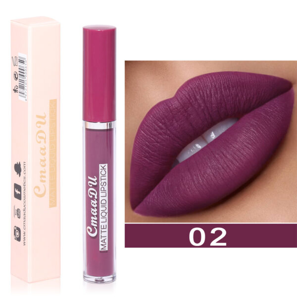 Non-stick Cup Long Lasting Waterproof Liquid Lip Gloss - Image 8