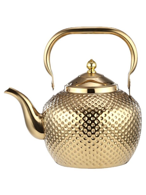 Spherical Handle Stainless Steel With Strainer Household Tea Table Kettle