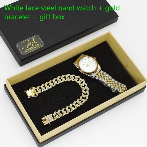 Wristwatch Glasses New Men's Watch Business Foreign Trade Sunglasses Watch Gift Box Suit - Image 4