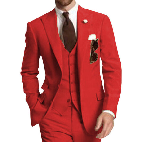 Wedding Banquet Plus Size Cross-border Suit Men - Image 7