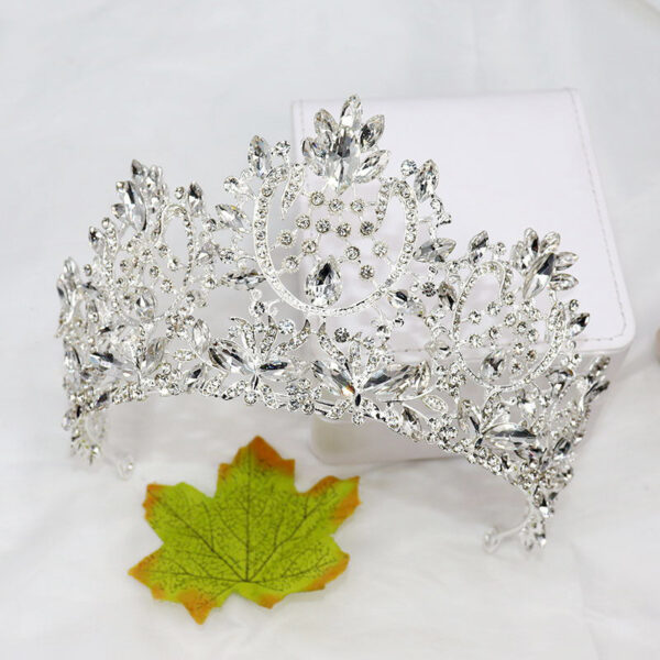 Flower Horse Eye Atmospheric Bride Crown Photography Birthday Show Tiara - Image 7